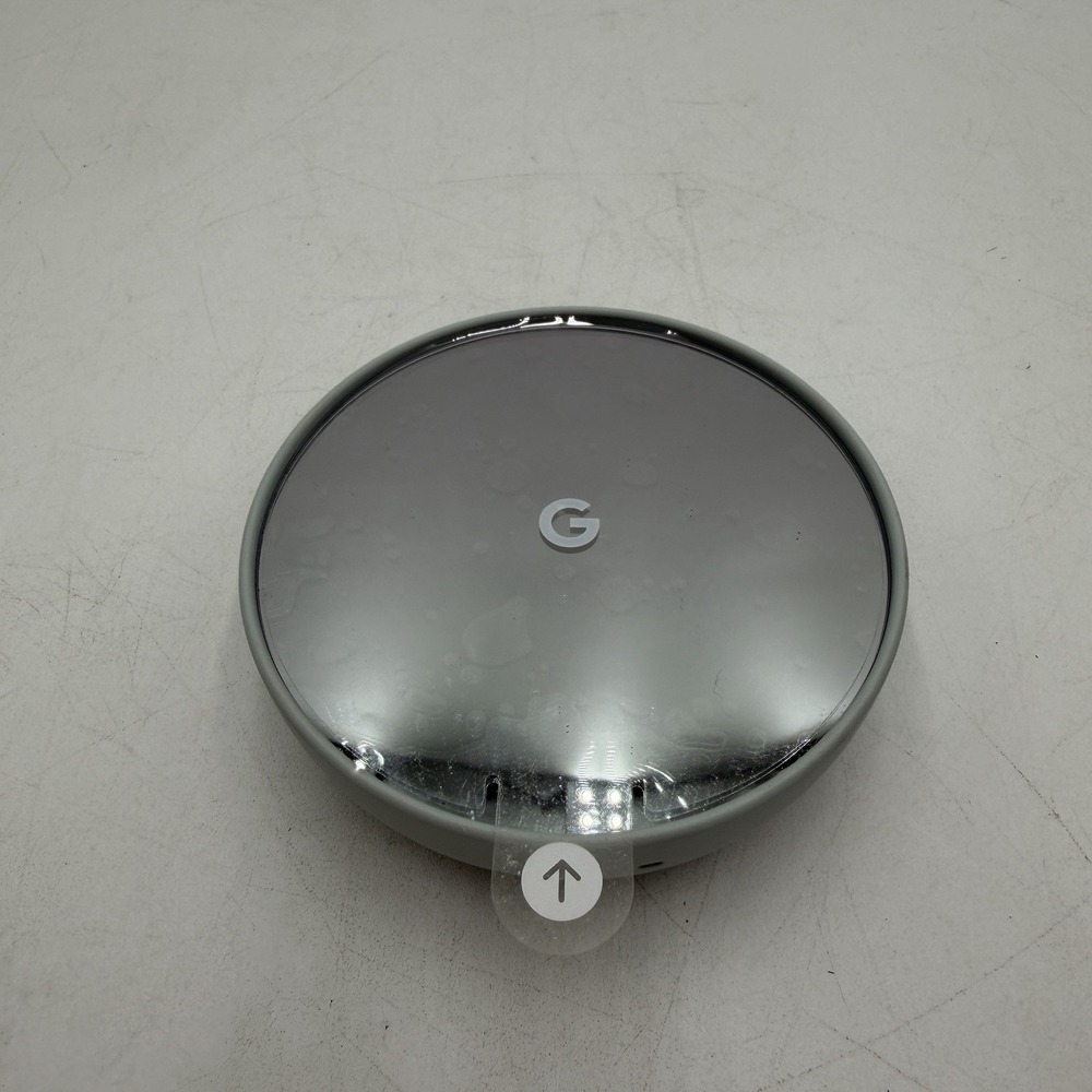 Google Nest G4CVZ Programmable Wi-Fi Thermostat Fog Gray Tested No Back Cover